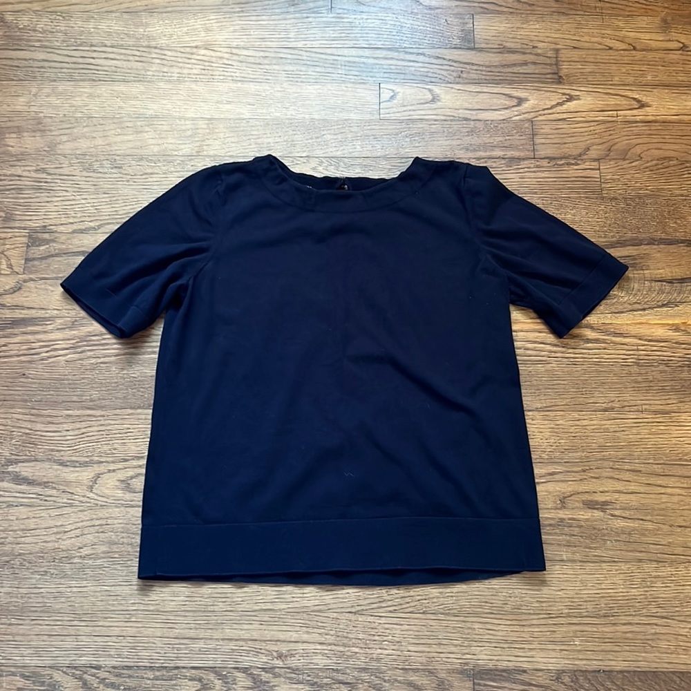 Talbots shirt sleeve crew neck